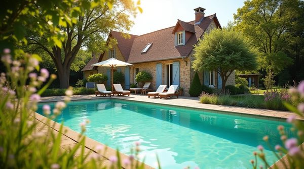 Gîtes avec piscine en Normandie : des vacances de rêve